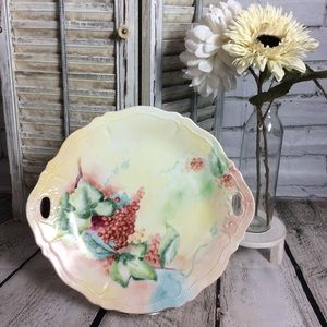 Vintage O&E.G Royal Austria Hand Painted Plate